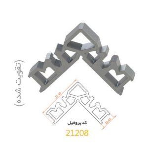 فیکسر آلومینیومی پانچی ۲۲.۴ آلاکس
