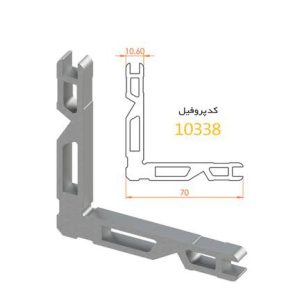فیکسر آلومینیومی پانچی ۱۰.۶ آلاکس