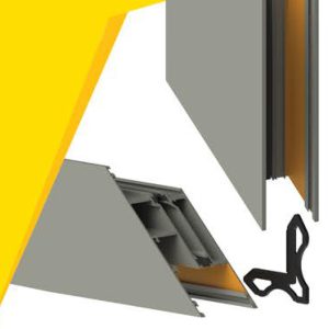 گونیای باریک پلاستیکی TS143 آلاکس